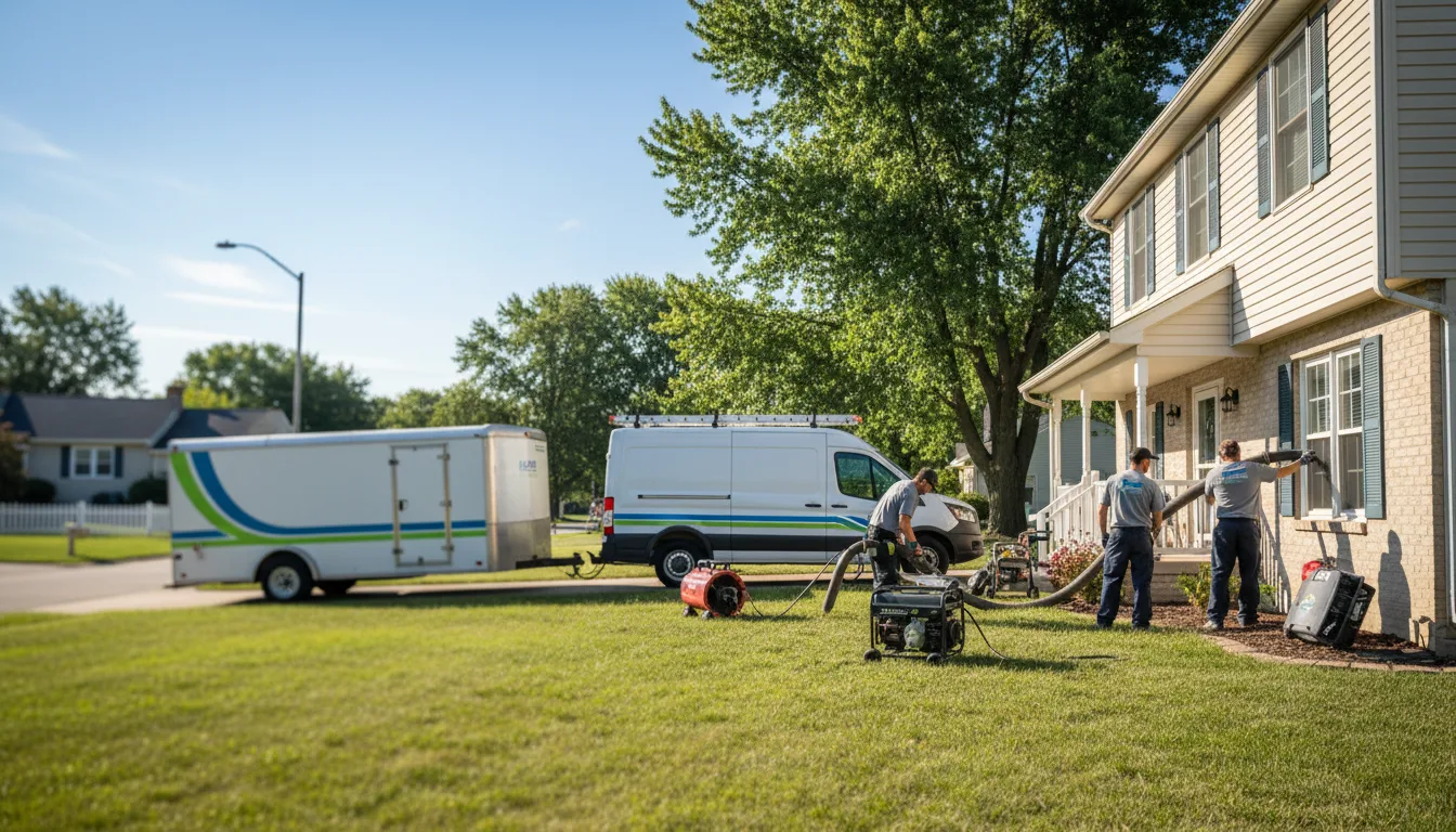 Flooded Basement Restoration And Cleanup With Repair in Arrow Rock, MO near me